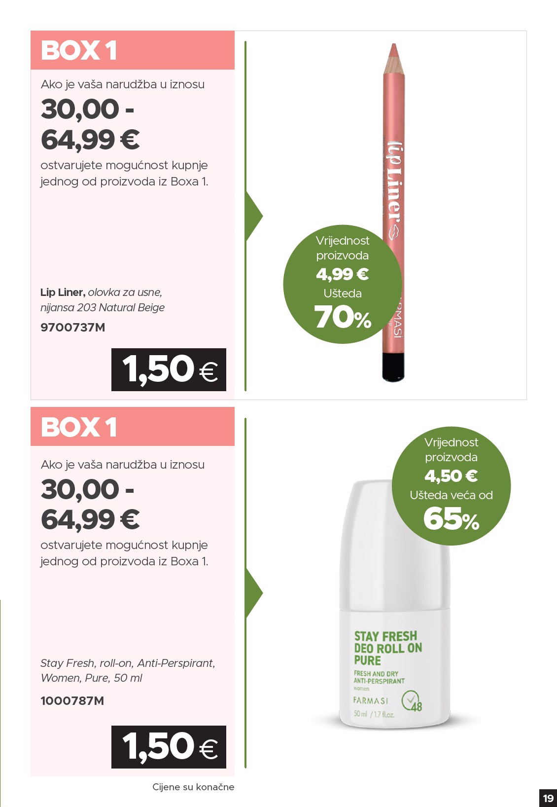 farmasi - Prelistajte katalog Farmasi - Beauty & More, vrijedi od 01.08. do 31.08. - page: 19