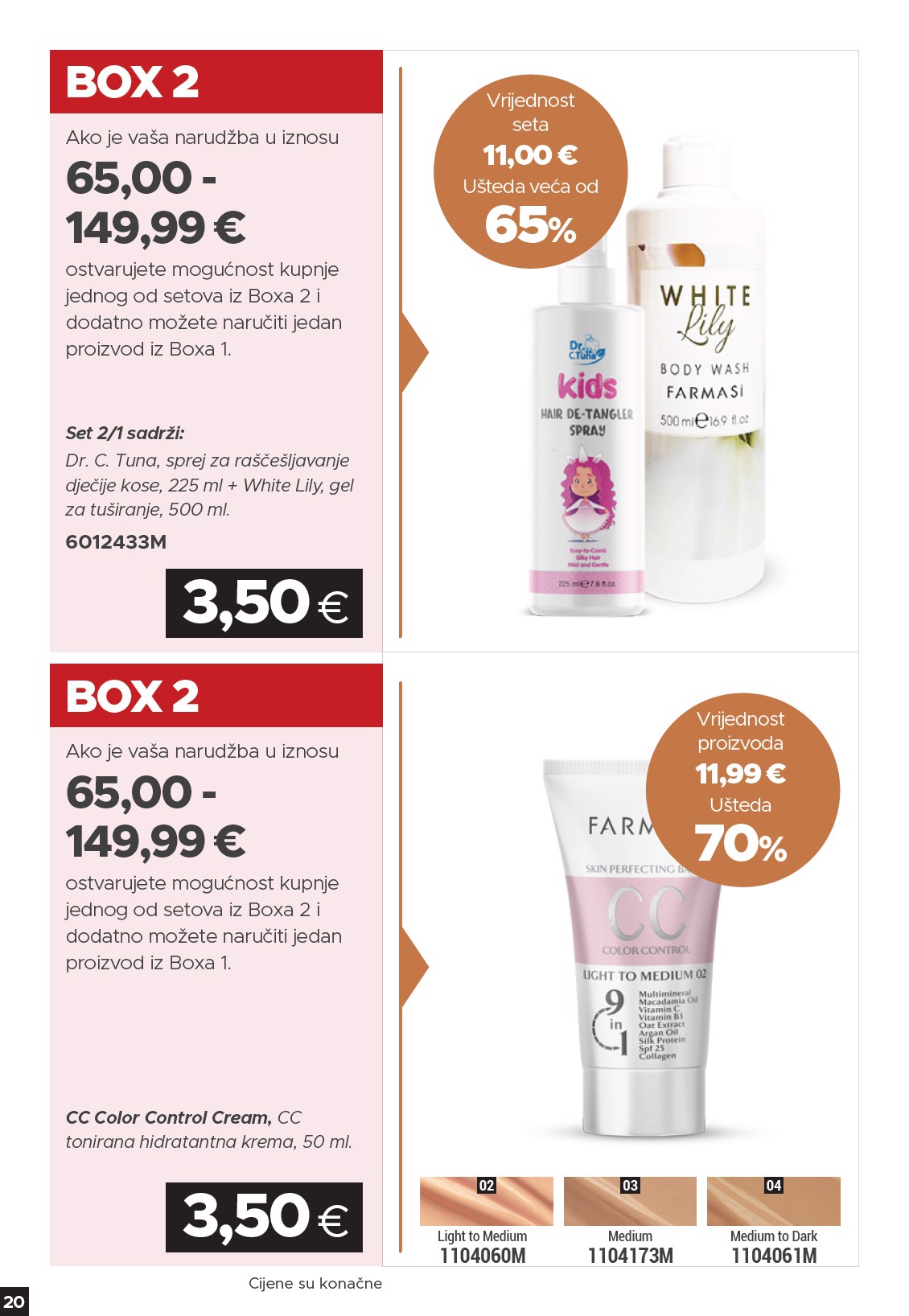 farmasi - Prelistajte katalog Farmasi - Beauty and more, vrijedi od 01.10. do 31.10. - page: 20