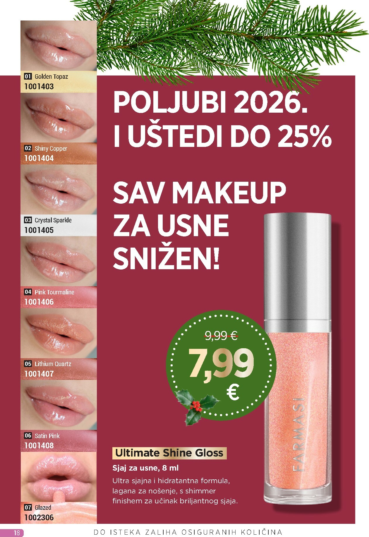 farmasi - Prelistajte katalog Farmasi, vrijedi od 01.12. do 31.12. - page: 18