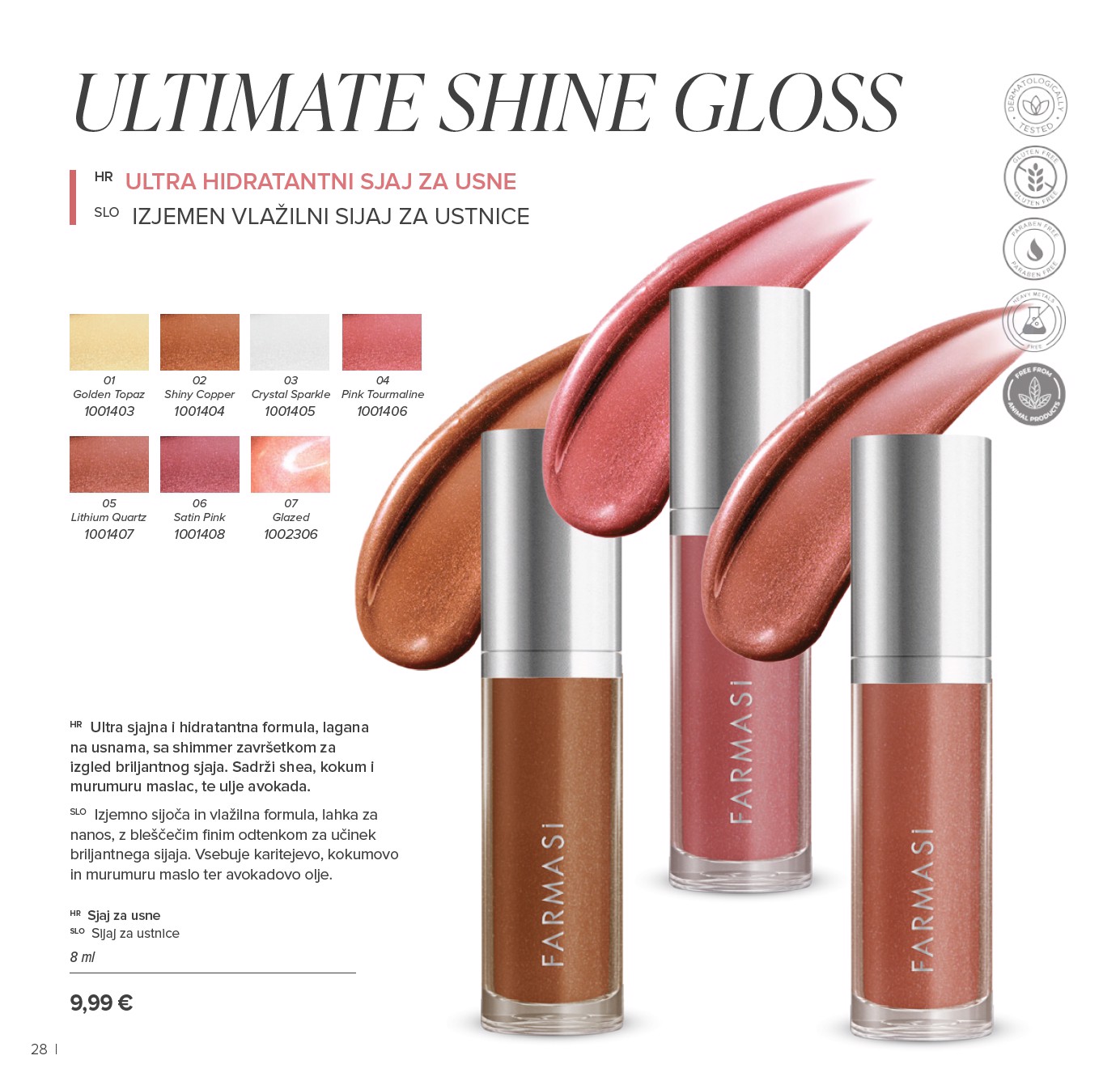 farmasi - Prelistajte katalog Farmasi, vrijedi od 01.01. do 31.01. - page: 28