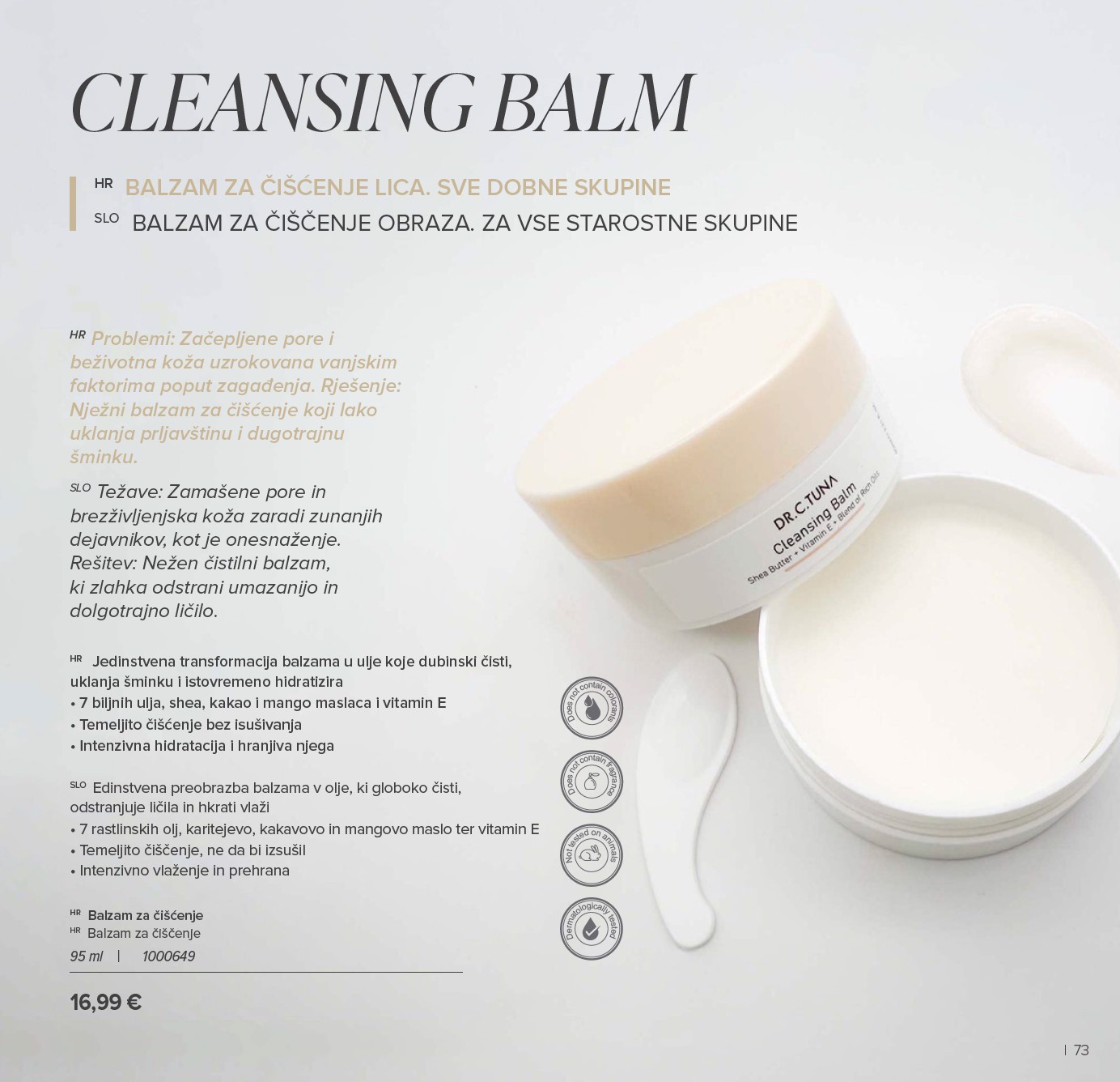 farmasi - Prelistajte katalog Farmasi, vrijedi od 01.01. do 31.01. - page: 73