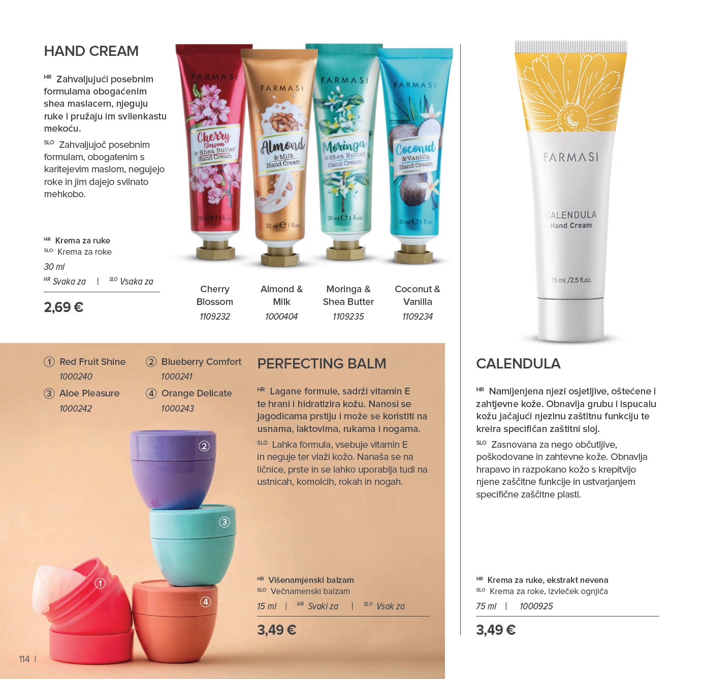 farmasi - Prelistajte katalog Farmasi, vrijedi od 01.01. do 31.01. - page: 114