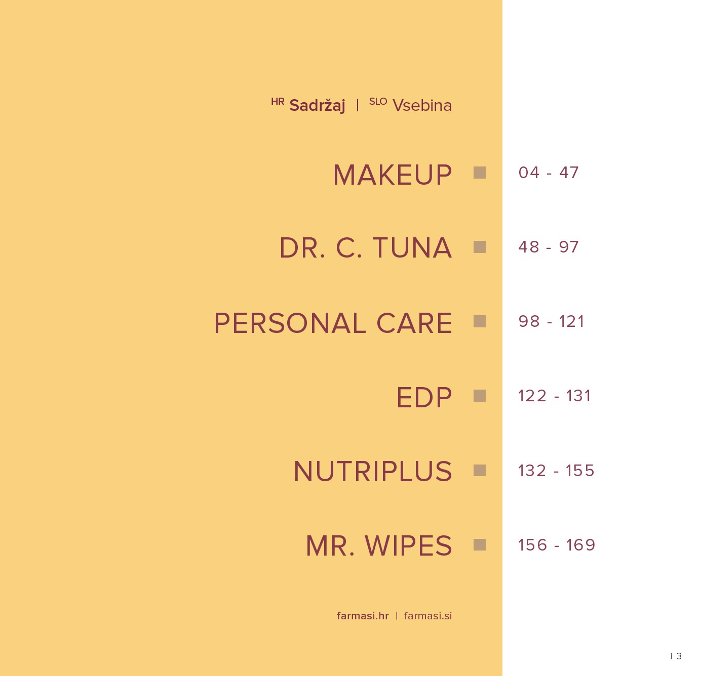 farmasi - Prelistajte katalog Farmasi, vrijedi od 01.01. do 31.01. - page: 3