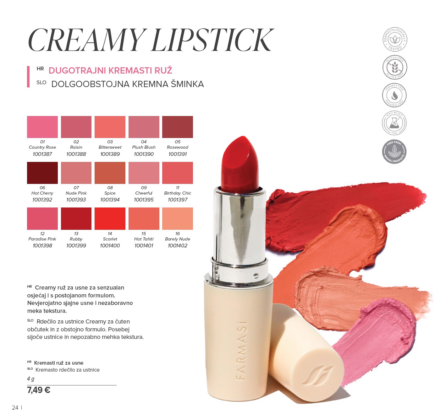 farmasi - Prelistajte katalog Farmasi, vrijedi od 01.01. do 31.01. - page: 24