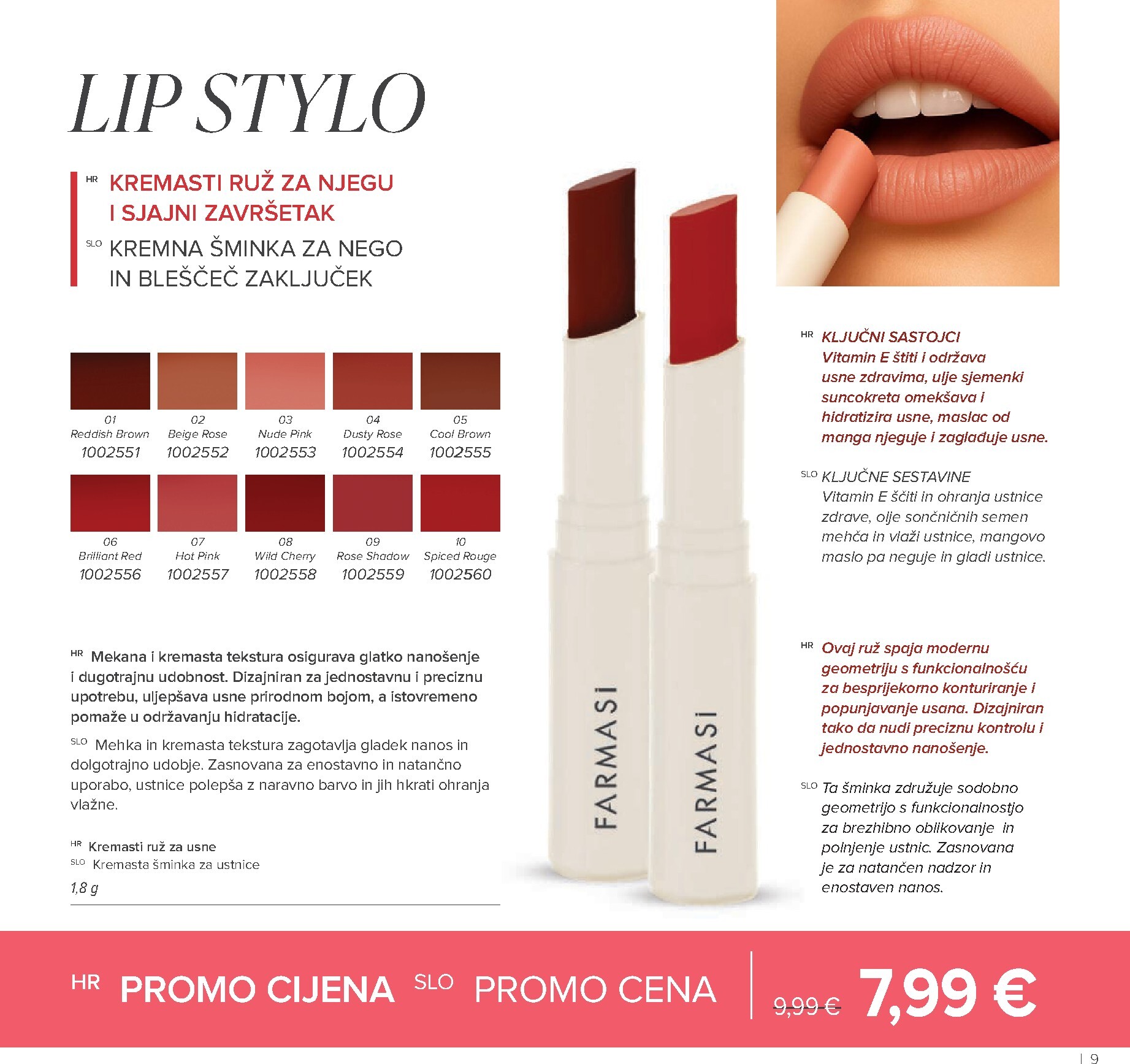 farmasi - Prelistajte katalog Farmasi, vrijedi od 01.03.2026 do 30.04.2026 - page: 9