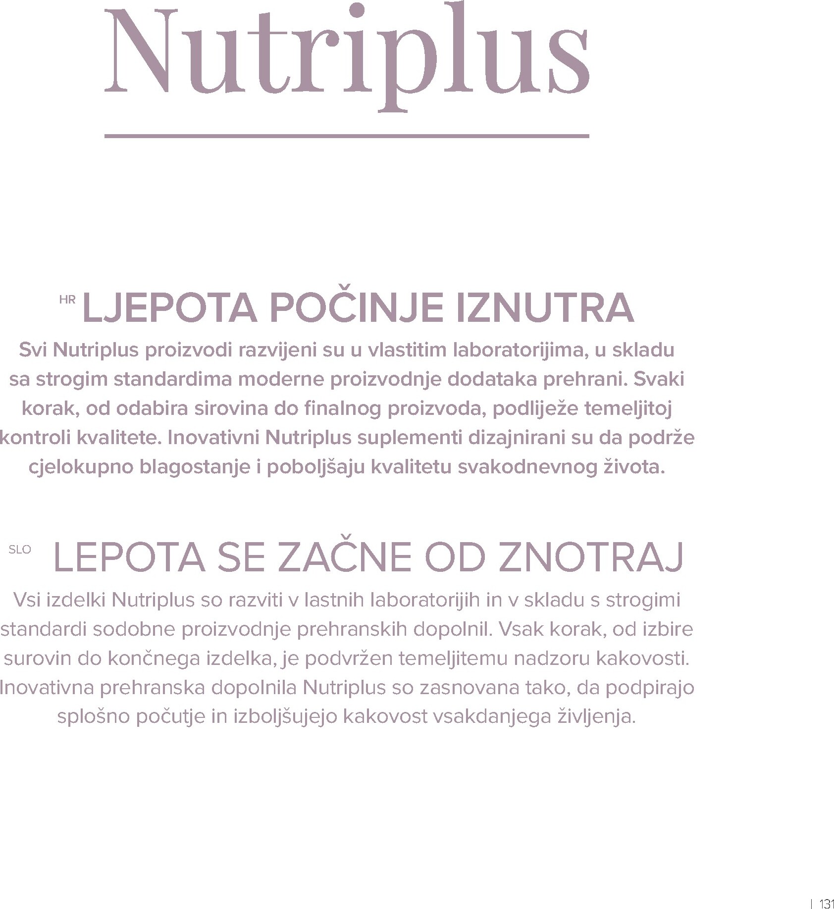 farmasi - Prelistajte katalog Farmasi, vrijedi od 01.03.2026 do 30.04.2026 - page: 131