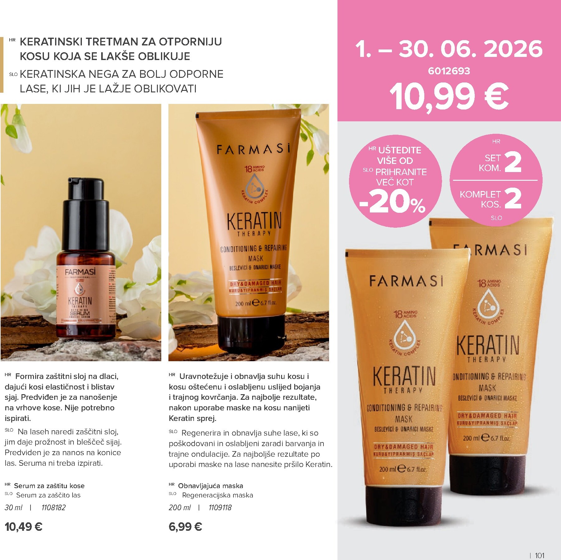 farmasi - Aktualni Farmasi katalog vrijedi od petka 01.05.2026 do utorka 30.06.2026 - page: 101