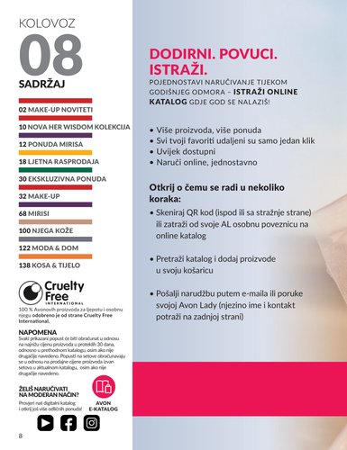 avon - Aktualni katalog Avon od subote, 01.08.2026 do ponedjeljka, 31.08.2026 - page: 6