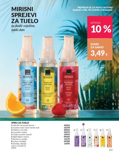avon - Aktualni katalog Avon od subote, 01.08.2026 do ponedjeljka, 31.08.2026 - page: 172