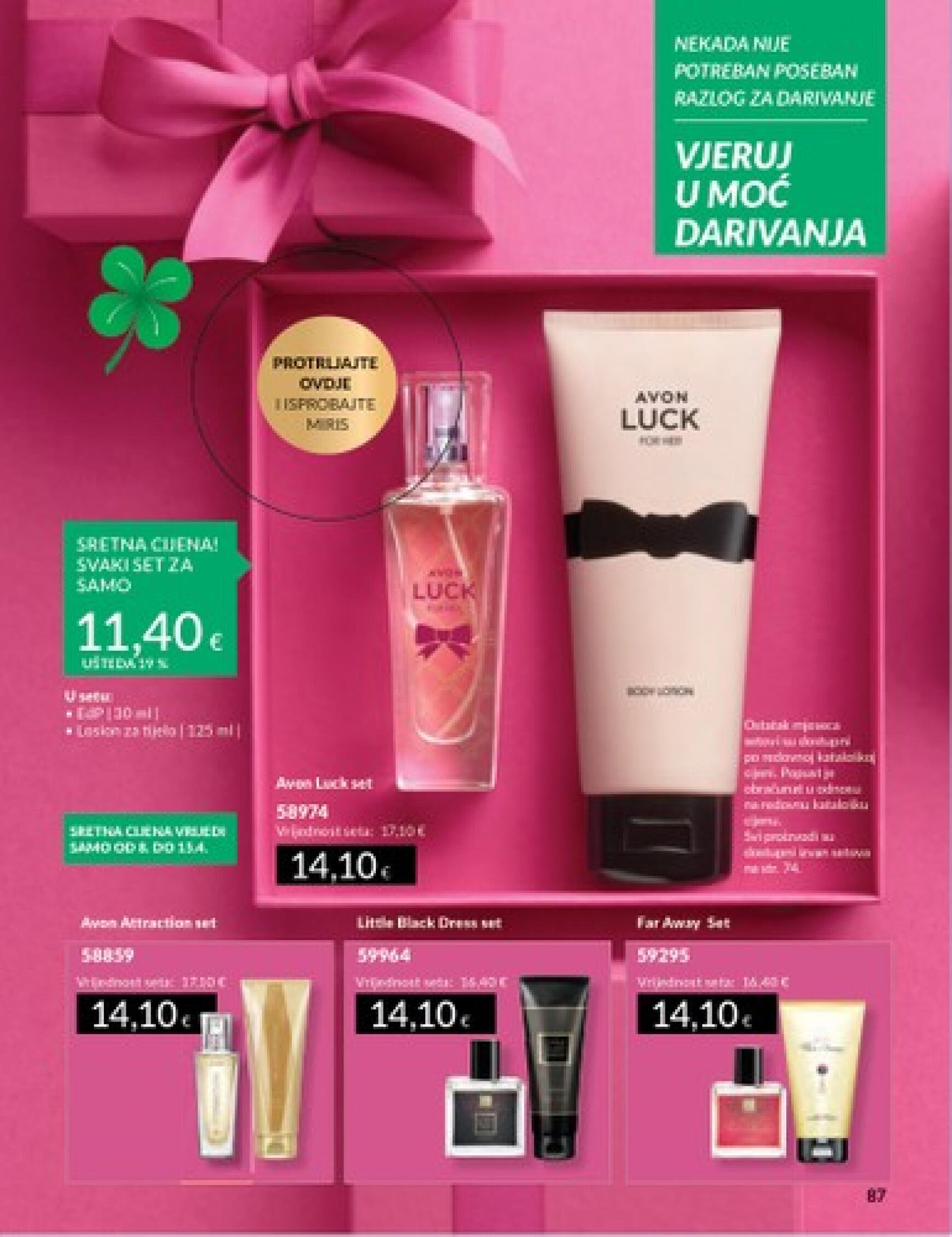 avon - Avon vrijedi od 01.04.2024 - page: 87