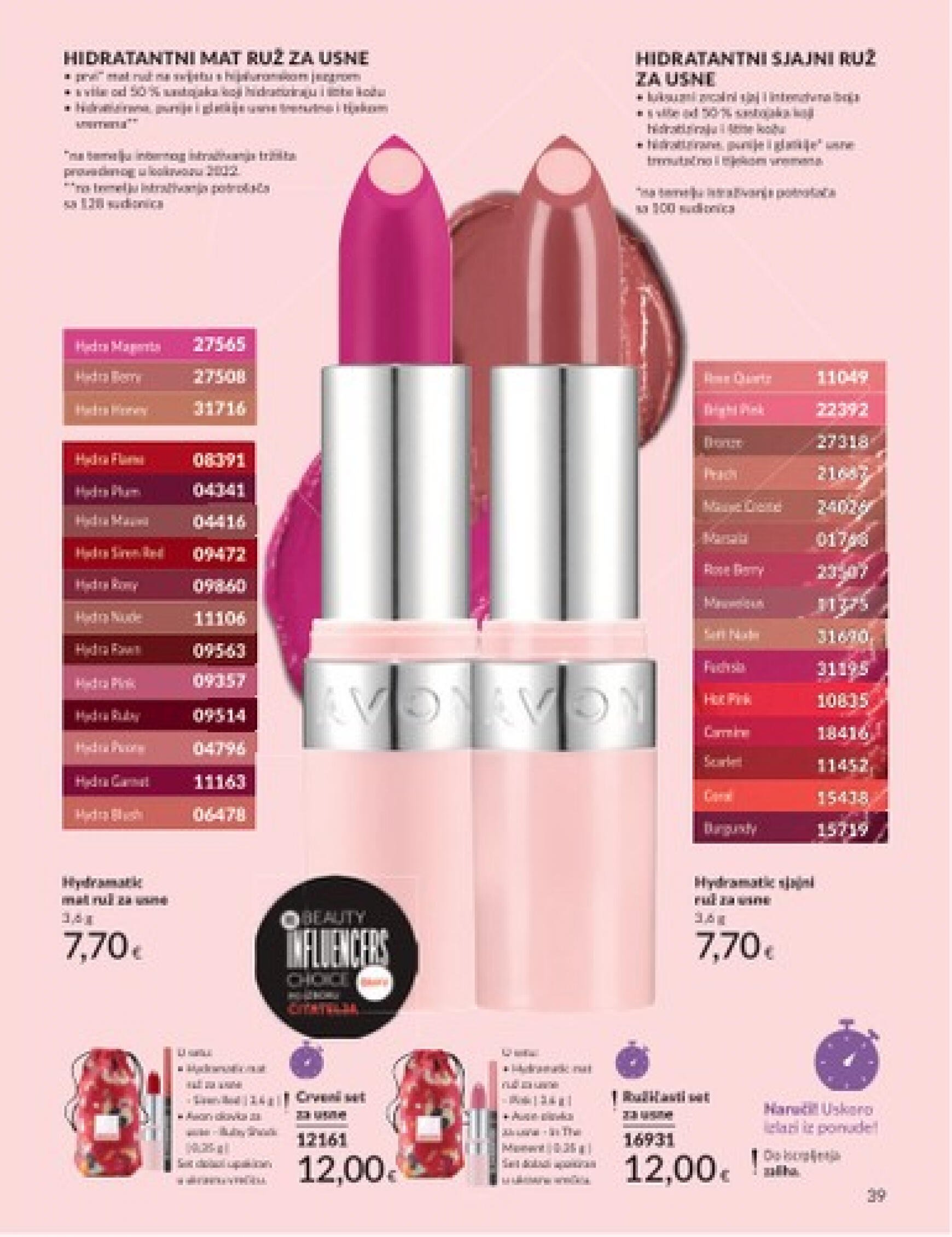 avon - Novi katalog Avon 01.06. - 30.06. - page: 39