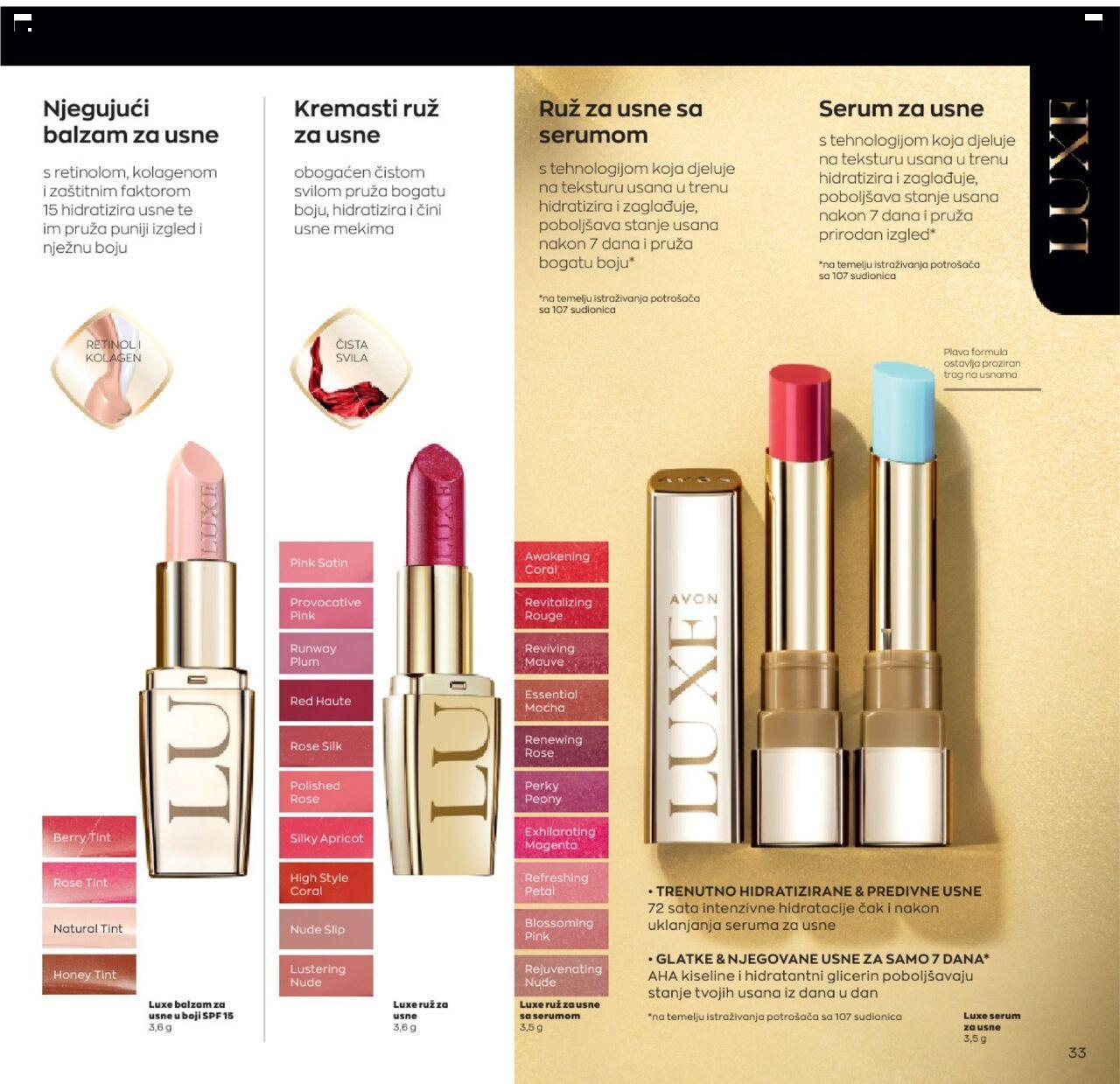 avon - Avon katalog - Make-up vodič novi od četvrtka 12.01.2023 - page: 33