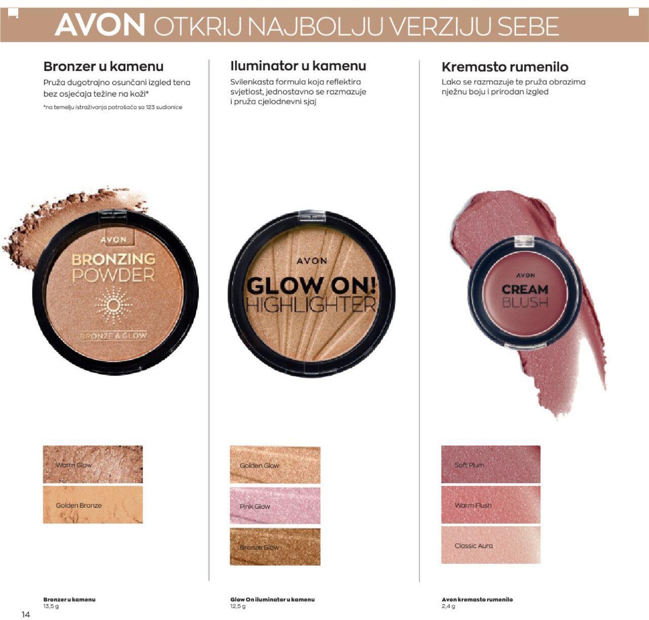 avon - Avon katalog - Make-up vodič novi od četvrtka 12.01.2023 - page: 14