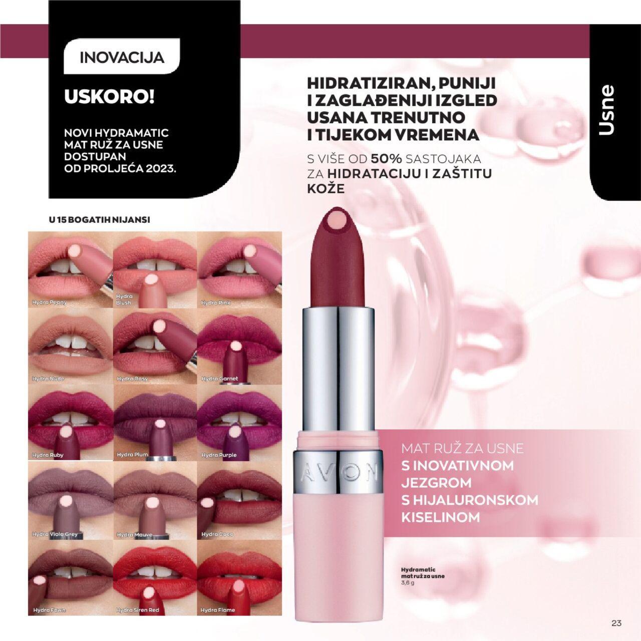 avon - Avon katalog - Make-up vodič novi od četvrtka 12.01.2023 - page: 23