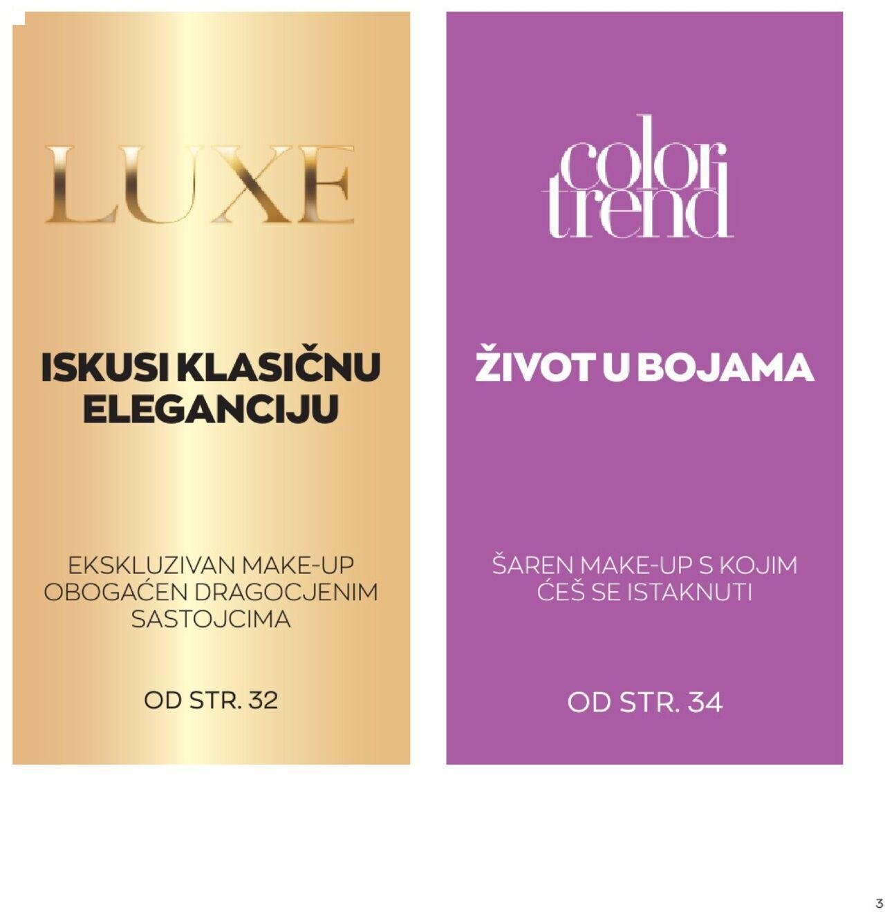 avon - Avon katalog - Make-up vodič novi od četvrtka 12.01.2023 - page: 3