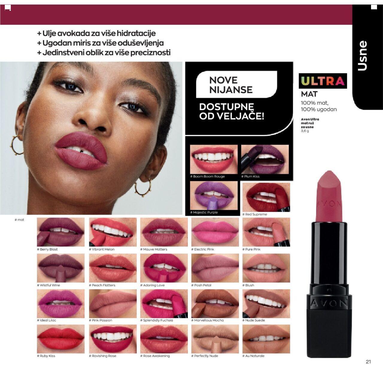 avon - Avon katalog - Make-up vodič novi od četvrtka 12.01.2023 - page: 21