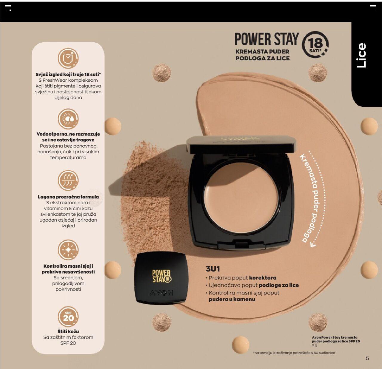 avon - Avon katalog - Make-up vodič novi od četvrtka 12.01.2023 - page: 5