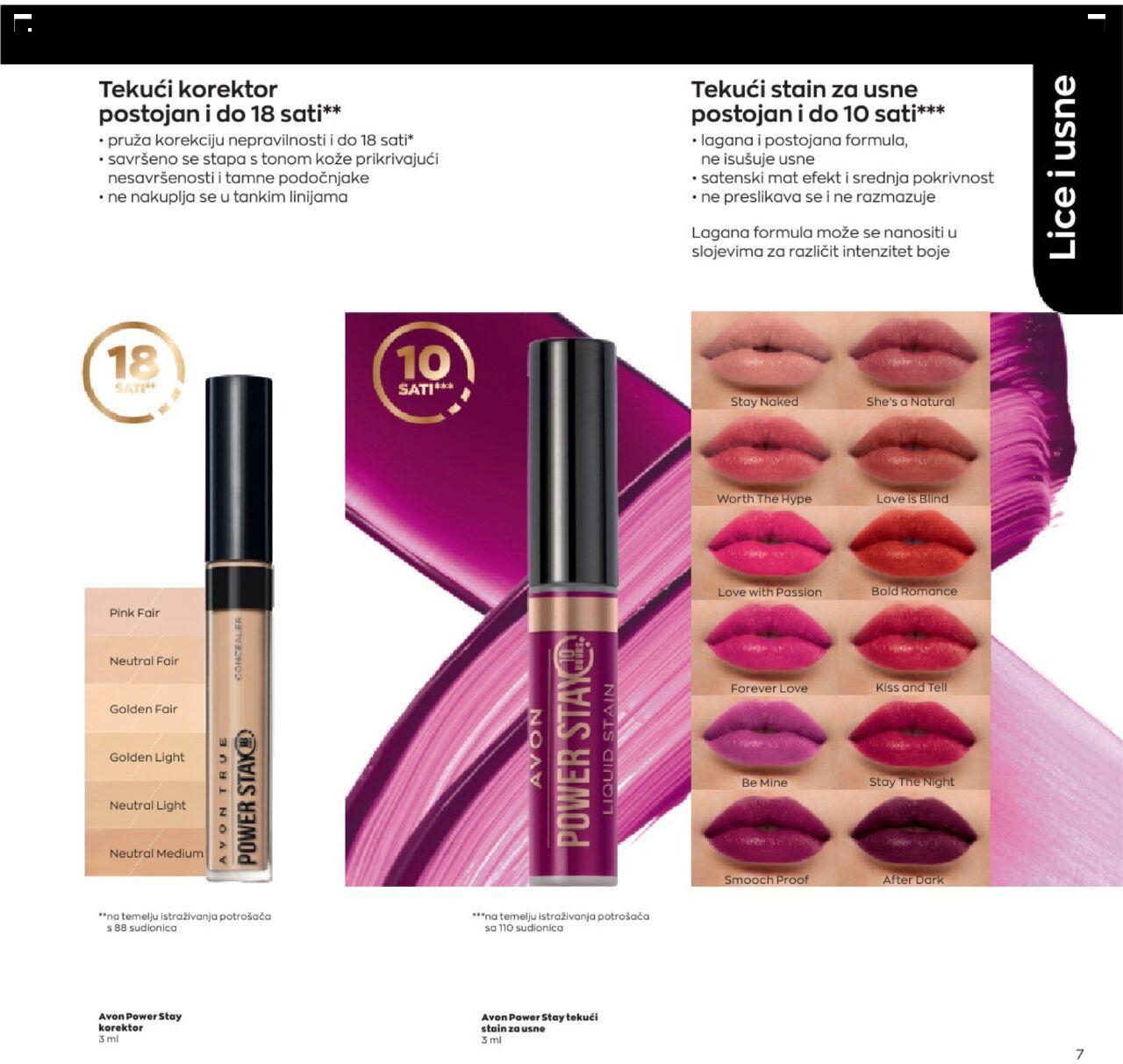 avon - Avon katalog - Make-up vodič novi od četvrtka 12.01.2023 - page: 7