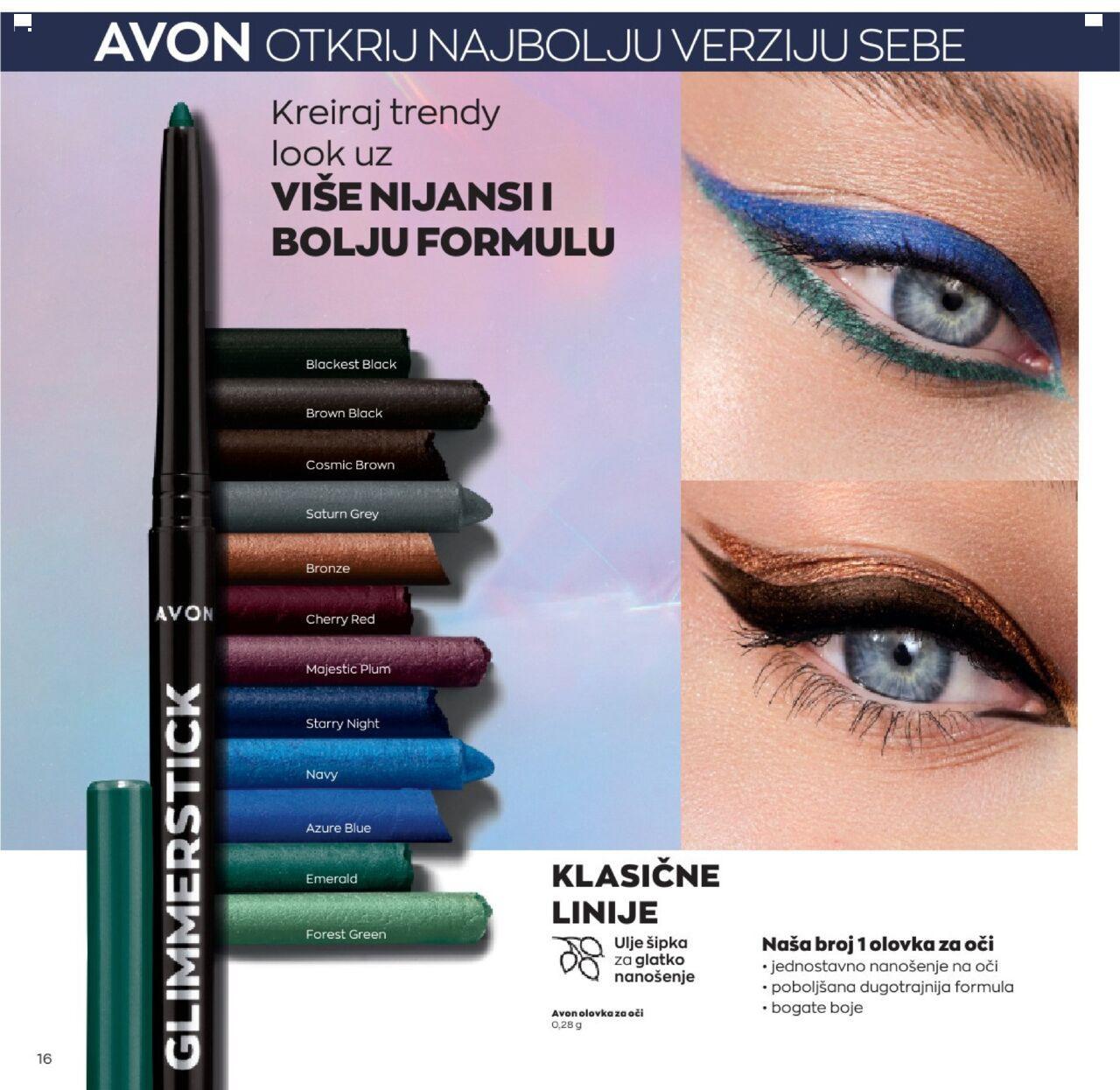 avon - Avon katalog - Make-up vodič novi od četvrtka 12.01.2023 - page: 16