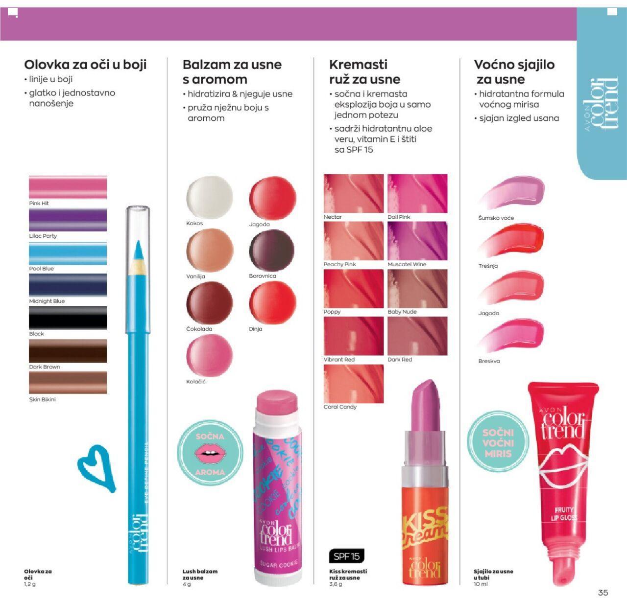 avon - Avon katalog - Make-up vodič novi od četvrtka 12.01.2023 - page: 35