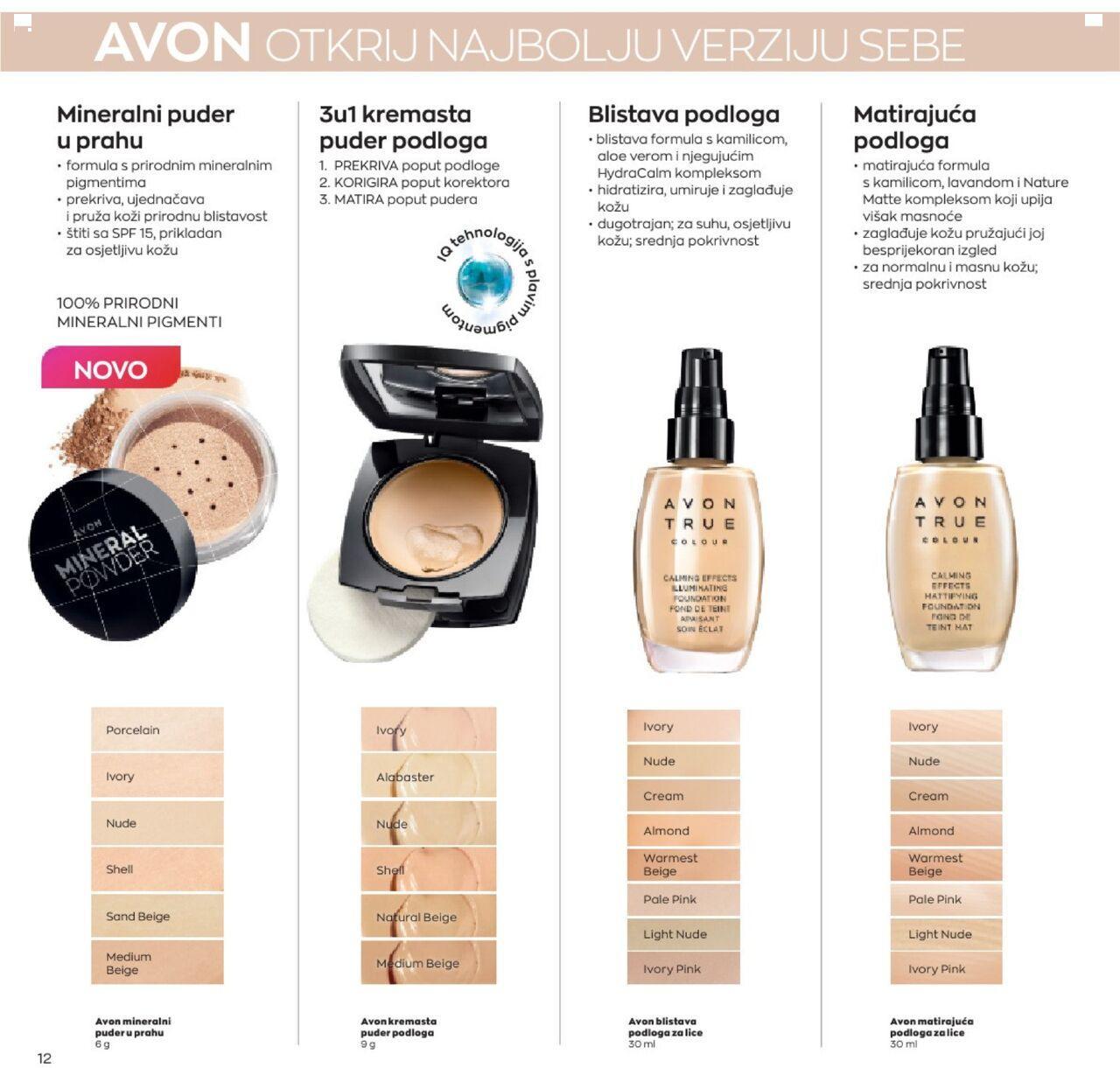 avon - Avon katalog - Make-up vodič novi od četvrtka 12.01.2023 - page: 12