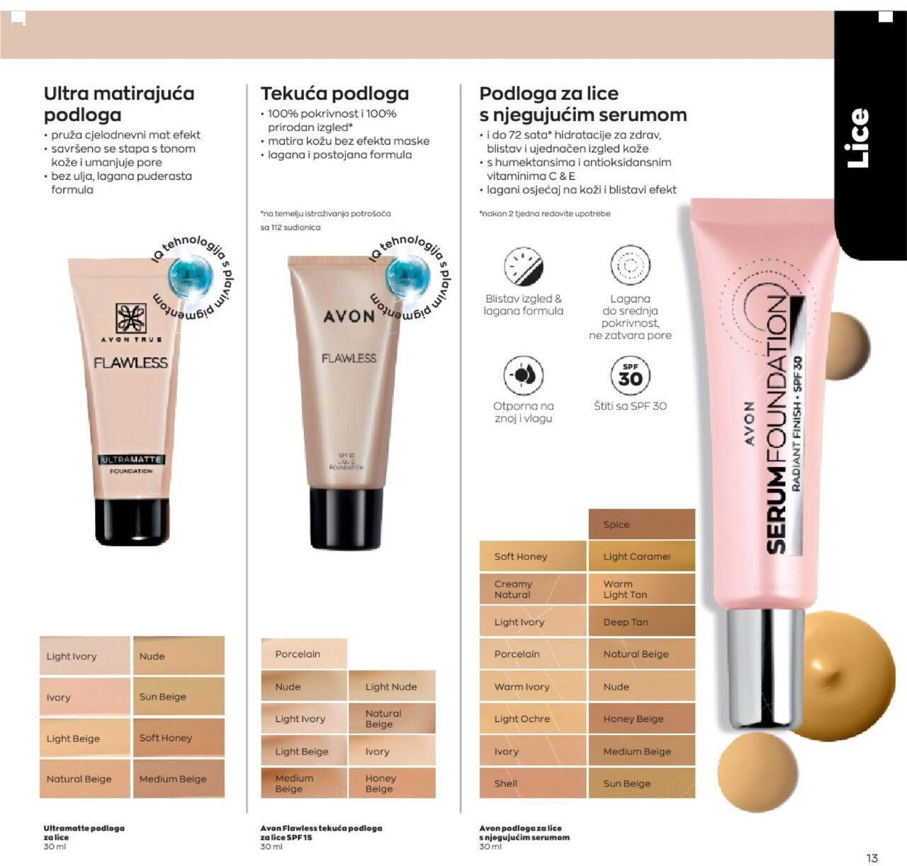 avon - Avon katalog - Make-up vodič novi od četvrtka 12.01.2023 - page: 13