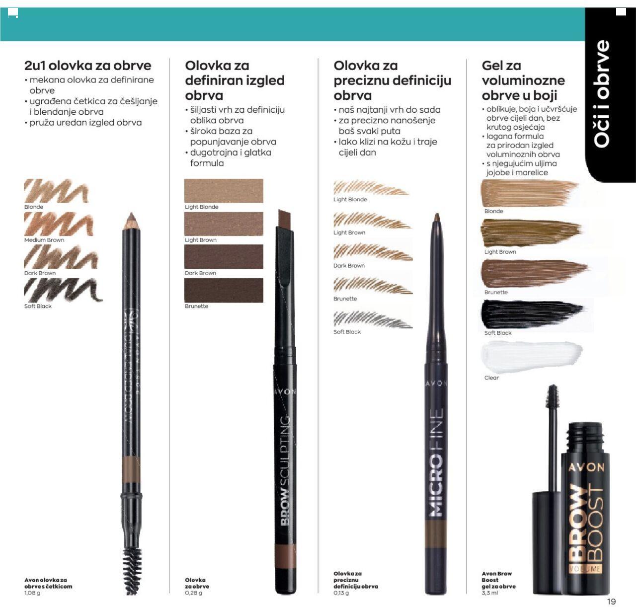 avon - Avon katalog - Make-up vodič novi od četvrtka 12.01.2023 - page: 19