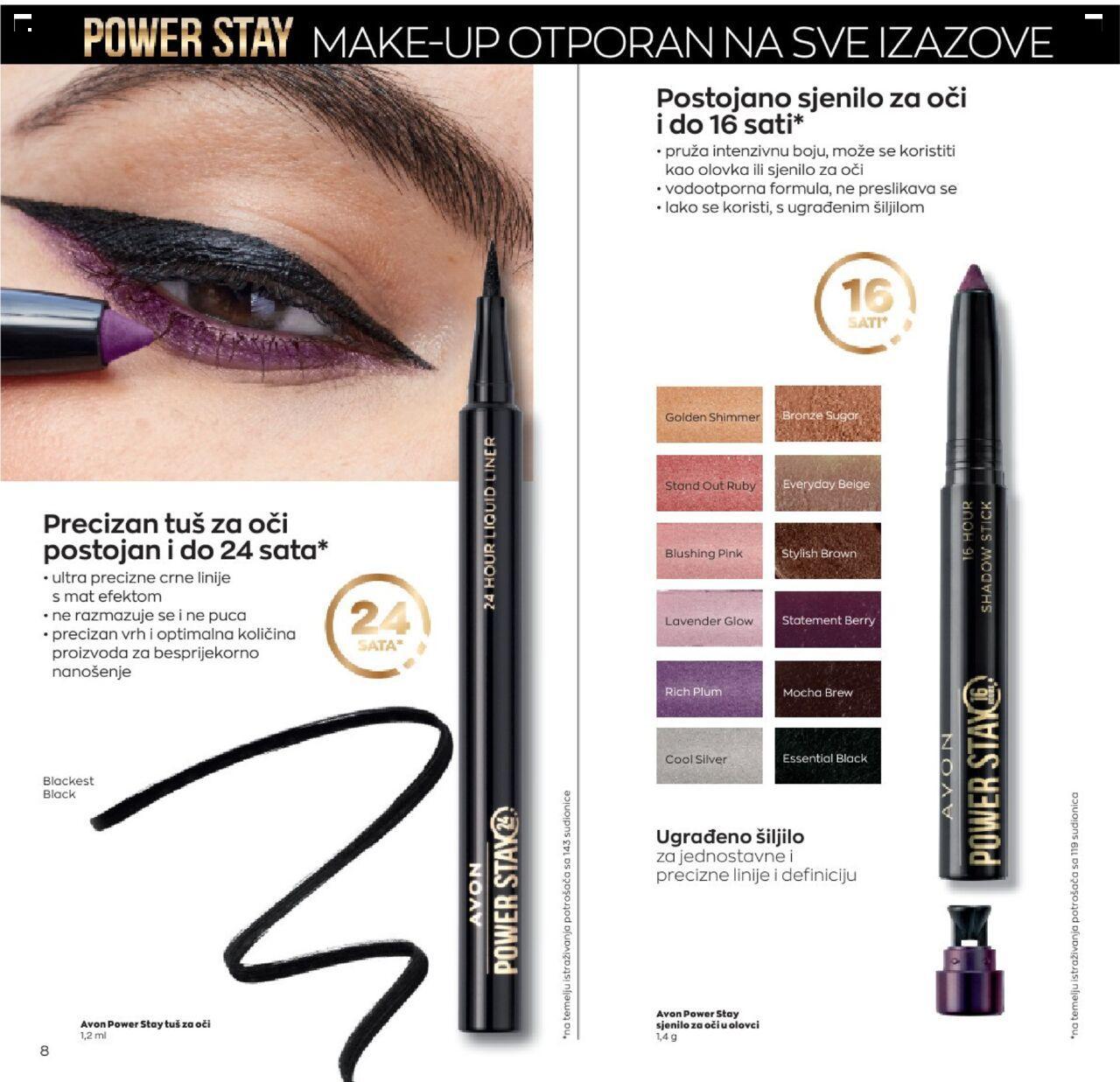 avon - Avon katalog - Make-up vodič novi od četvrtka 12.01.2023 - page: 8