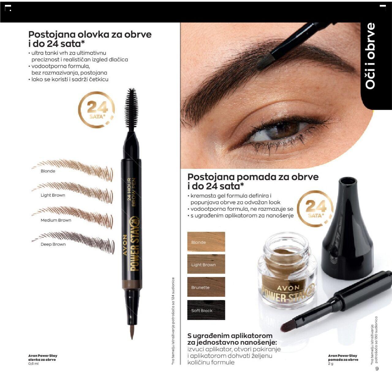 avon - Avon katalog - Make-up vodič novi od četvrtka 12.01.2023 - page: 9