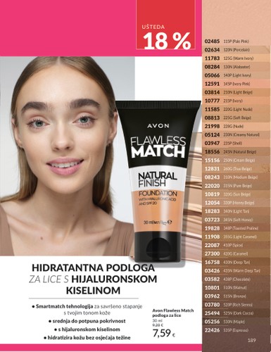 avon - Avon katalog vrijedi od 30.12. do 31.01. - page: 189