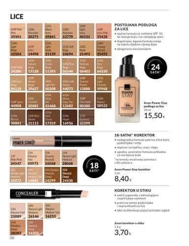 avon - Avon katalog vrijedi od 01.02. do 28.02. - page: 50