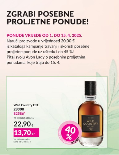 avon - Avon - Travanj katalog vrijedi od 01.04. do 30.04. - page: 4 avon - Avon - Travanj katalog vrijedi od 01.04. do 30.04. - page: 4