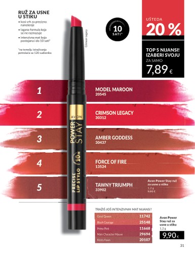 avon - Avon - Svibanj katalog vrijedi od 01.05. do 31.05. - page: 31 avon - Avon - Svibanj katalog vrijedi od 01.05. do 31.05. - page: 31