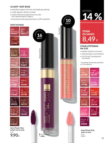 avon - Avon - Svibanj katalog vrijedi od 01.05. do 31.05. - page: 39 avon - Avon - Svibanj katalog vrijedi od 01.05. do 31.05. - page: 39