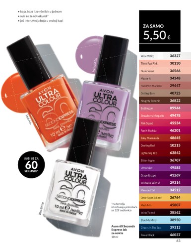 avon - Avon - Svibanj katalog vrijedi od 01.05. do 31.05. - page: 63 avon - Avon - Svibanj katalog vrijedi od 01.05. do 31.05. - page: 63