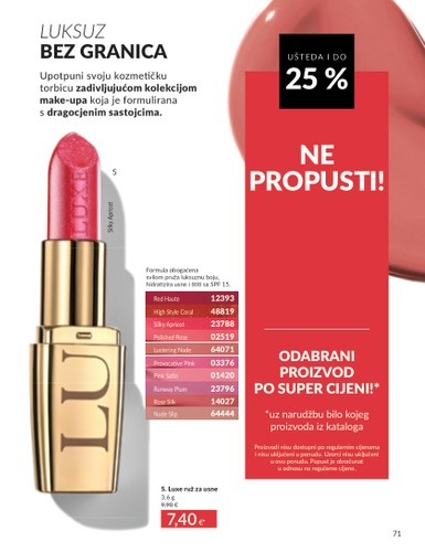 avon - Avon - Svibanj katalog vrijedi od 01.05. do 31.05. - page: 71 avon - Avon - Svibanj katalog vrijedi od 01.05. do 31.05. - page: 71