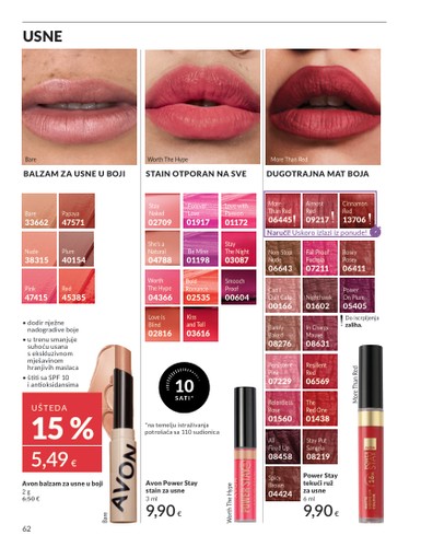 avon - Prelistajte ovaj Avon - Lipanj katalog, vrijedi od 01.06. do 30.06. - page: 62 avon - Prelistajte ovaj Avon - Lipanj katalog, vrijedi od 01.06. do 30.06. - page: 62