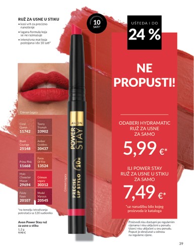 avon - Prelistajte katalog Avon, vrijedi od 01.07. do 31.07. - page: 39 avon - Prelistajte katalog Avon, vrijedi od 01.07. do 31.07. - page: 39