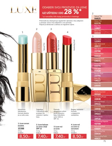 avon - Prelistajte katalog Avon, vrijedi od 01.07. do 31.07. - page: 71 avon - Prelistajte katalog Avon, vrijedi od 01.07. do 31.07. - page: 71