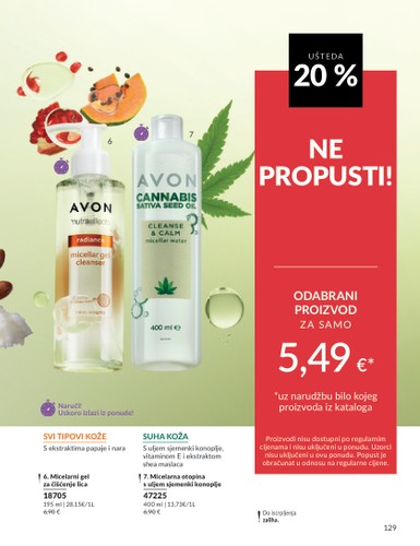 avon - Prelistajte katalog Avon, vrijedi od 01.07. do 31.07. - page: 129 avon - Prelistajte katalog Avon, vrijedi od 01.07. do 31.07. - page: 129