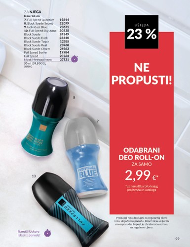 avon - Prelistajte katalog Avon, vrijedi od 01.07. do 31.07. - page: 99 avon - Prelistajte katalog Avon, vrijedi od 01.07. do 31.07. - page: 99