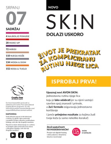 avon - Prelistajte katalog Avon, vrijedi od 01.07. do 31.07. - page: 2 avon - Prelistajte katalog Avon, vrijedi od 01.07. do 31.07. - page: 2