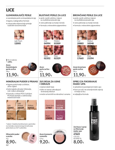 avon - Prelistajte katalog Avon, vrijedi od 01.07. do 31.07. - page: 62 avon - Prelistajte katalog Avon, vrijedi od 01.07. do 31.07. - page: 62