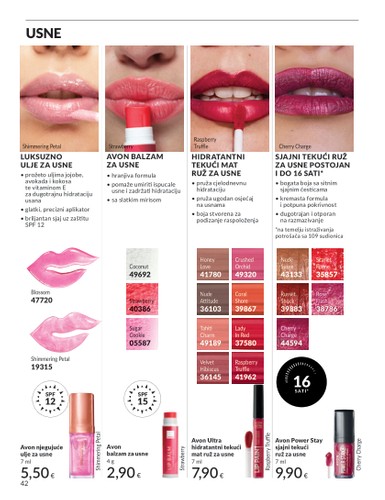 avon - Prelistajte katalog Avon, vrijedi od 01.07. do 31.07. - page: 42 avon - Prelistajte katalog Avon, vrijedi od 01.07. do 31.07. - page: 42