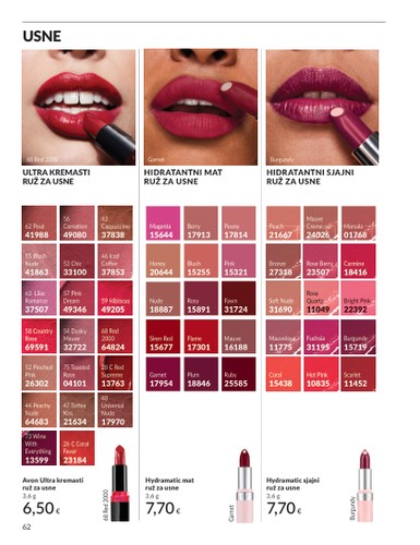 avon - Prelistajte katalog Avon, vrijedi od 01.08. do 31.08. - page: 62