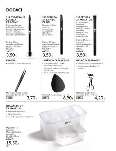 avon - Prelistajte katalog Avon, vrijedi od 01.08. do 31.08. - page: 72