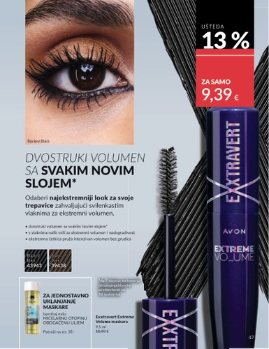avon - Prelistajte katalog Avon, vrijedi od 01.08. do 31.08. - page: 47