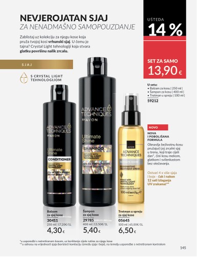 avon - Prelistajte katalog Avon, vrijedi od 01.08. do 31.08. - page: 145