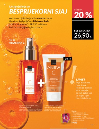 avon - Prelistajte katalog Avon, vrijedi od 01.08. do 31.08. - page: 115