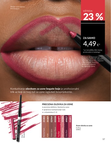 avon - Prelistajte katalog Avon, vrijedi od 01.09. do 30.09. - page: 56